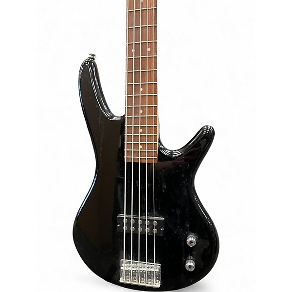 Used Ibanez GSR105EX 5 String Black Electric Bass Guitar