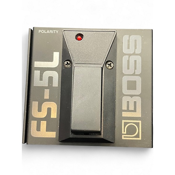 Used BOSS FS5L Latching Footswitch Sustain Pedal