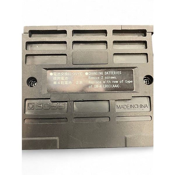 Used BOSS FS5L Latching Footswitch Sustain Pedal