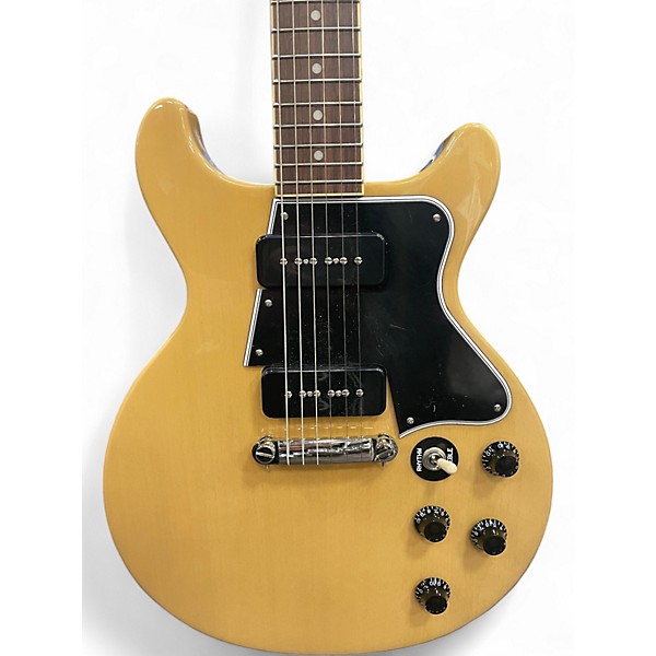 Used Epiphone Les Paul Special Double Cutaway TV Yellow Solid Body Electric Guitar