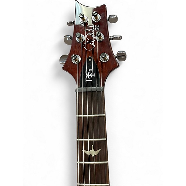 Used PRS DTG SE 2 Tone Sunburst Solid Body Electric Guitar