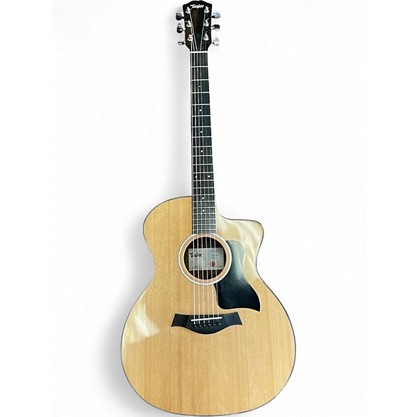 Used Taylor 214CE plus Natural Acoustic Electric Guitar