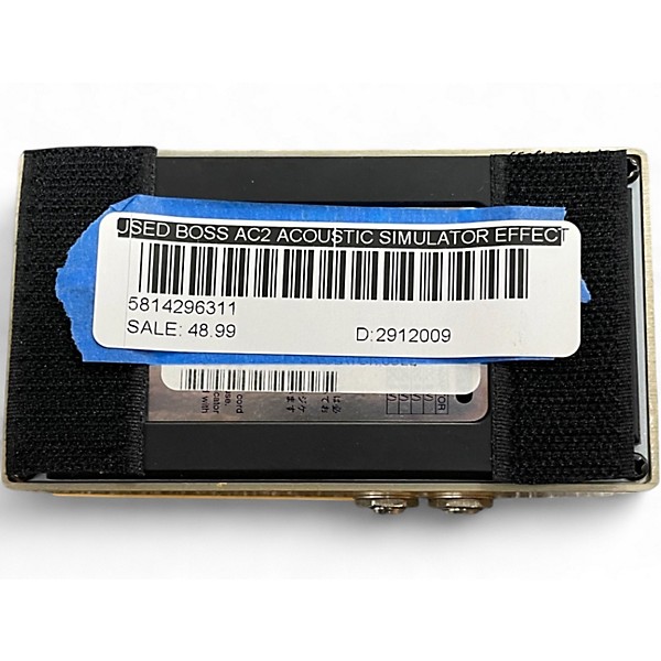 Used BOSS AC2 Acoustic Simulator Effect Pedal