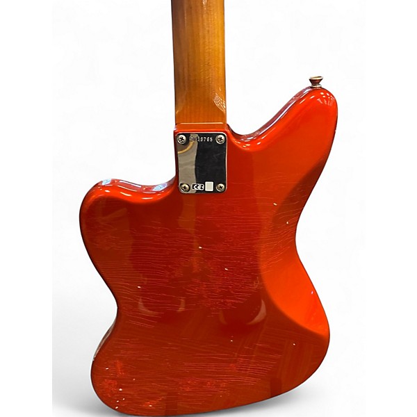 Used 2022 Fender Custom Shop 1966 Jazzmaster Journeyman Relic Candy Tangerine Solid Body Electric Guitar