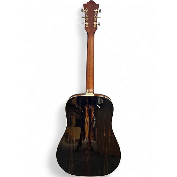 Used Guild D260E Deluxe Natural Acoustic Electric Guitar