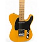 Used Fender Indonesian Standard Telecaster  Butterscotch Solid Body Electric Guitar