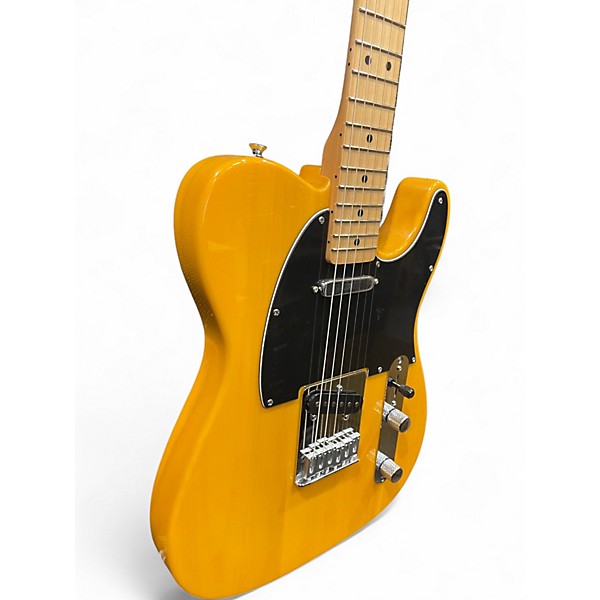 Used Fender Indonesian Standard Telecaster  Butterscotch Solid Body Electric Guitar