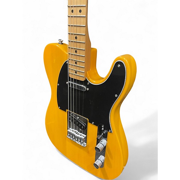 Used Fender Indonesian Standard Telecaster  Butterscotch Solid Body Electric Guitar
