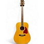 Used Ibanez AW100 Natural Acoustic Guitar thumbnail