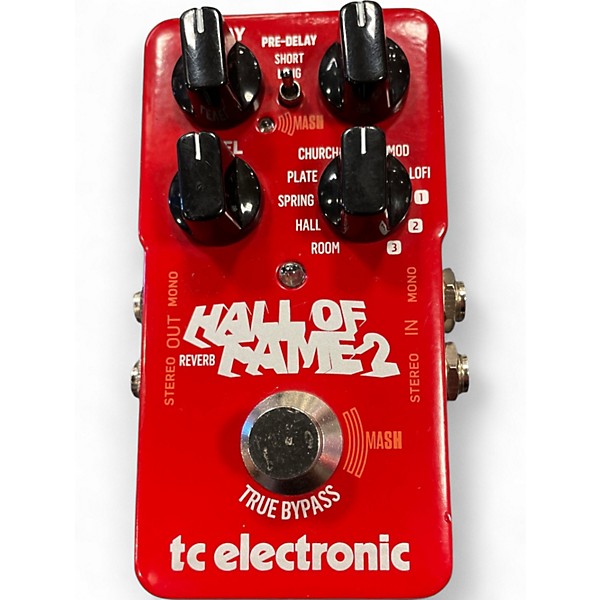 Used TC Electronic Hall Of Fame 2 Reverb Effect Pedal