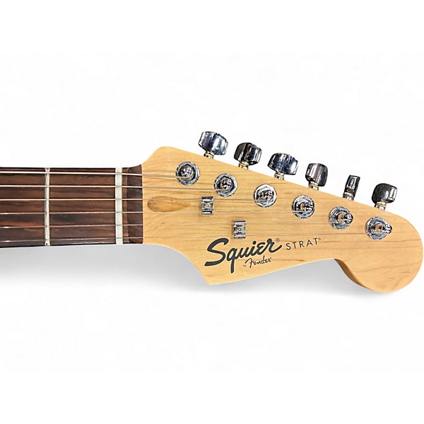 Used Squier Bullet Stratocaster Black Solid Body Electric Guitar