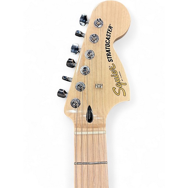 Used Squier Affinity Stratocaster Olympic White Solid Body Electric Guitar