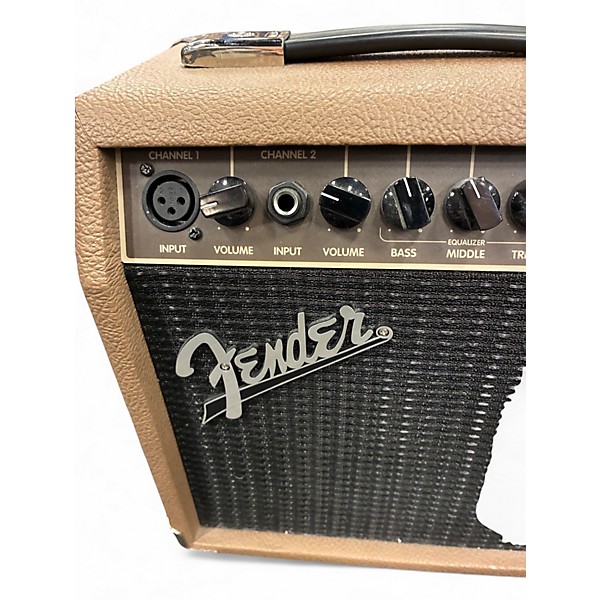 Used Fender Acoustasonic 15 Acoustic Guitar Combo Amp
