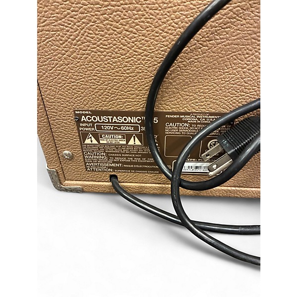 Used Fender Acoustasonic 15 Acoustic Guitar Combo Amp