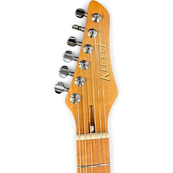 Used Kiesel Delos 6 3 Tone Sunburst Solid Body Electric Guitar