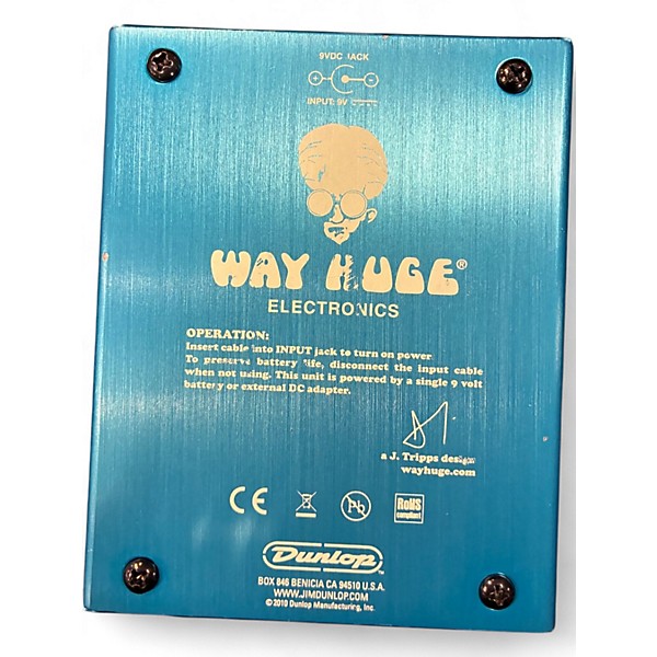 Used Way Huge Electronics WHE701 Aqua Puss Analog Delay Effect Pedal