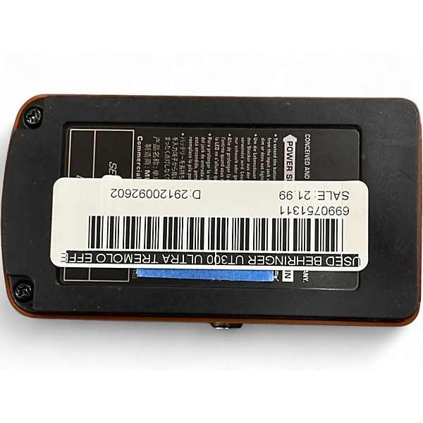 Used Behringer UT300 Ultra Tremolo Effect Pedal