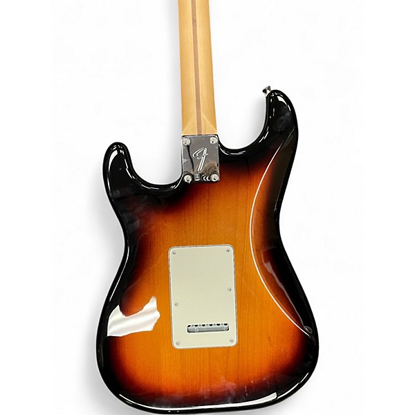 Used Fender Player Stratocaster 3 Tone Sunburst Solid Body Electric Guitar