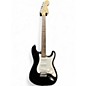 Used 2019 Squier Affinity Stratocaster Black and White Solid Body Electric Guitar thumbnail