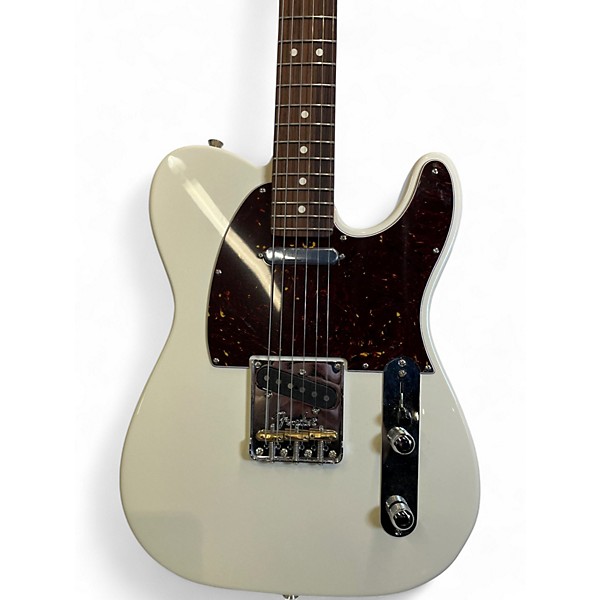 Used Fender American Professional II Telecaster Olympic White Solid Body Electric Guitar