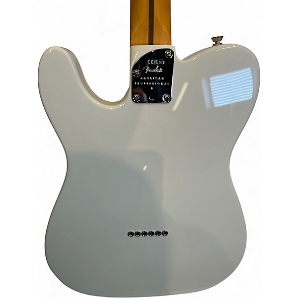 Used Fender American Professional II Telecaster Olympic White Solid Body Electric Guitar