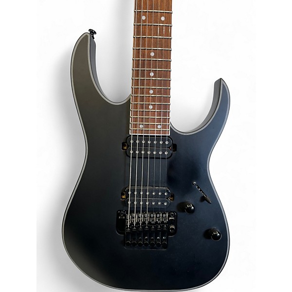 Used Ibanez RG7420EX Black Solid Body Electric Guitar