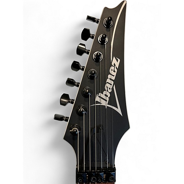 Used Ibanez RG7420EX Black Solid Body Electric Guitar