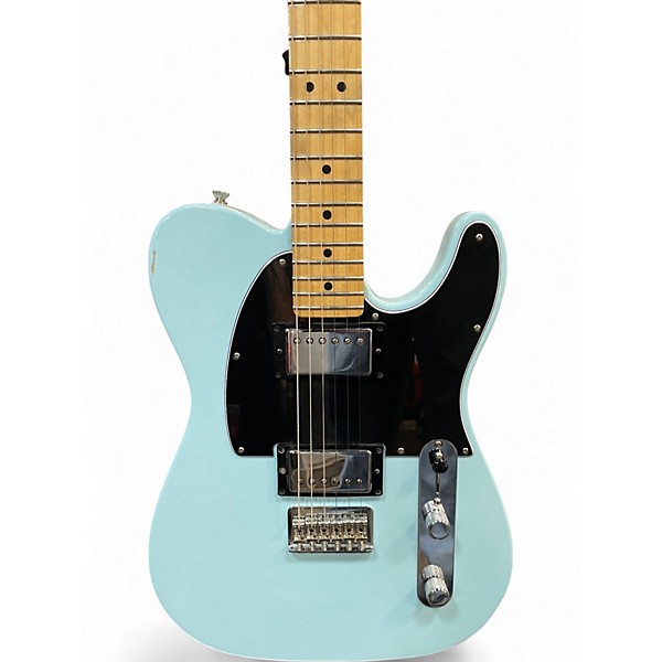 Used Fender FSR Standard Telecaster HH Daphne Blue Solid Body Electric Guitar