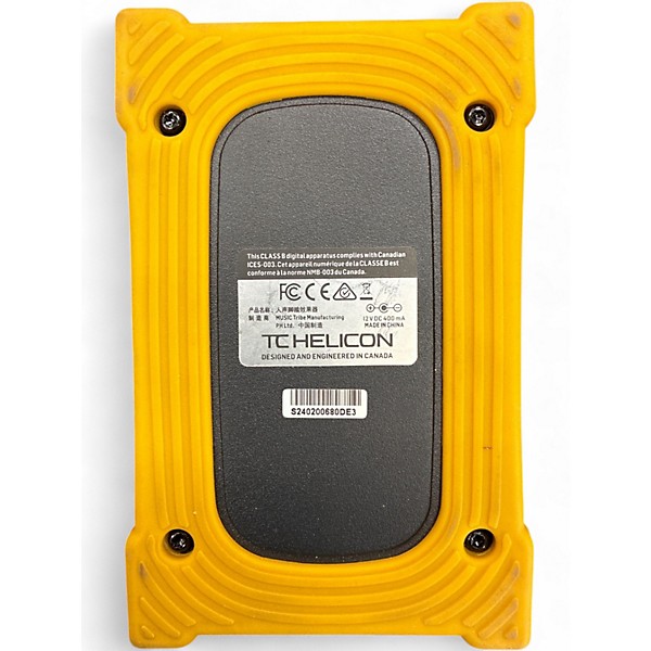 Used TC Helicon voicetone t1 Effect Pedal