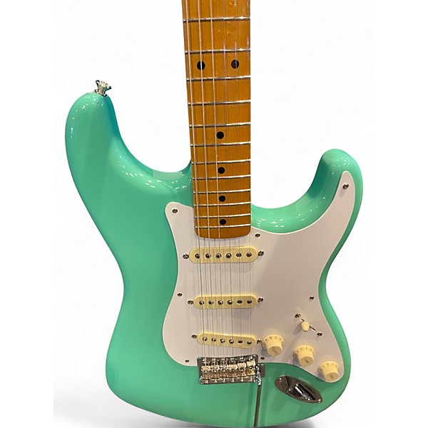 Used Fender Vintera 50s Stratocaster Seafoam Green Solid Body Electric Guitar