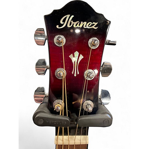 Used Ibanez AEG70 RED Acoustic Electric Guitar