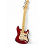 Used 2005 Fender American Standard Stratocaster Candy Apple Red Solid Body Electric Guitar thumbnail