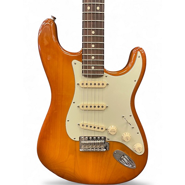 Used 2021 Fender American Performer Stratocaster SSS Honey Burst Solid Body Electric Guitar