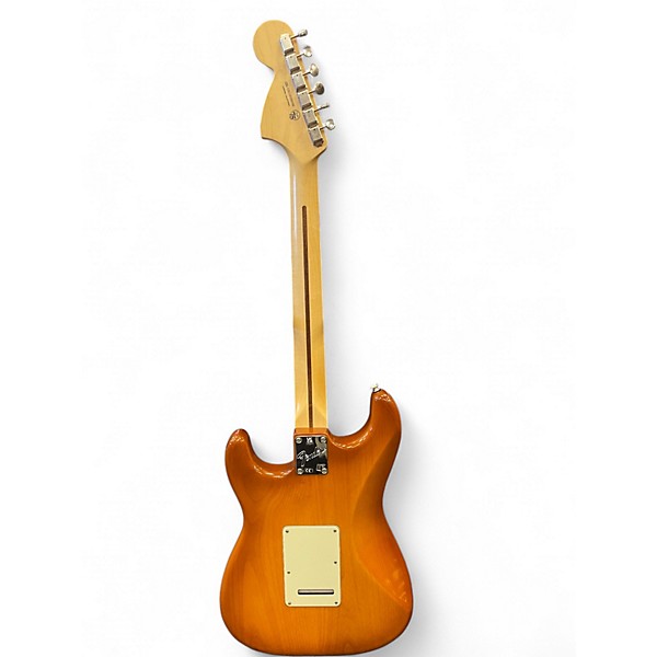 Used 2021 Fender American Performer Stratocaster SSS Honey Burst Solid Body Electric Guitar