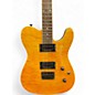 Used Fender Special Edition Custom Telecaster FMT HH Amber Solid Body Electric Guitar