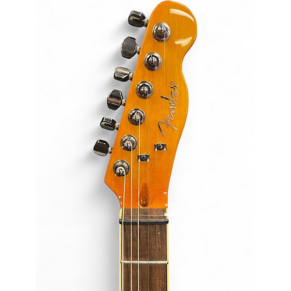 Used Fender Special Edition Custom Telecaster FMT HH Amber Solid Body Electric Guitar