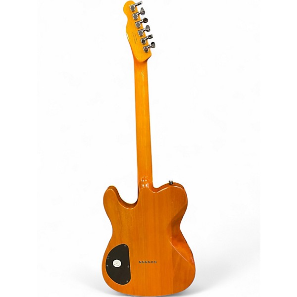 Used Fender Special Edition Custom Telecaster FMT HH Amber Solid Body Electric Guitar