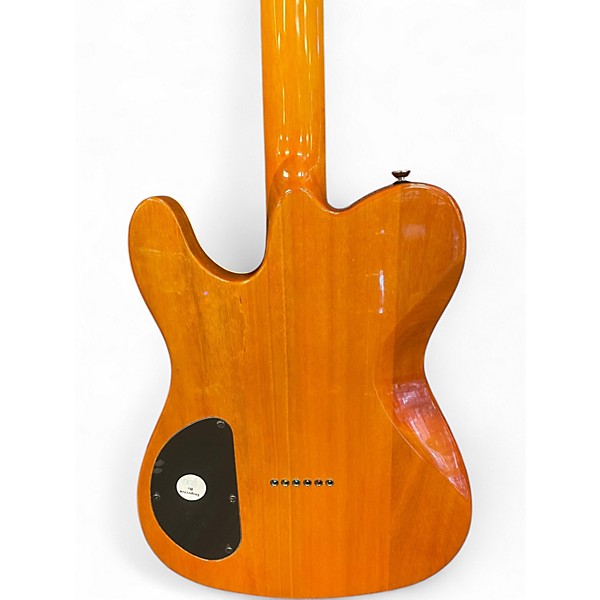 Used Fender Special Edition Custom Telecaster FMT HH Amber Solid Body Electric Guitar