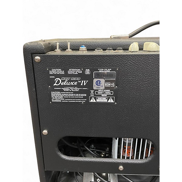 Used Fender Hot Rod Deluxe IV 40W 1x12 Tube Guitar Combo Amp