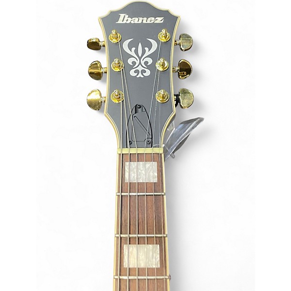 Used Ibanez AS73G Matte Silver Hollow Body Electric Guitar