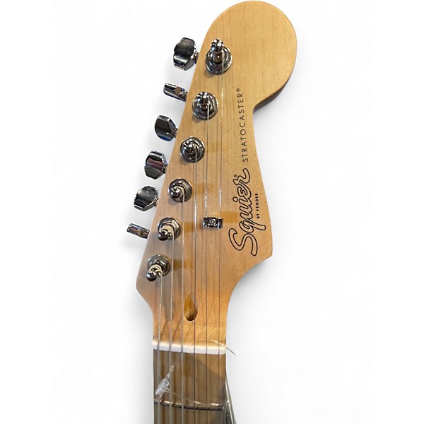 Used Squier Standard Stratocaster BLUE SKY Solid Body Electric Guitar