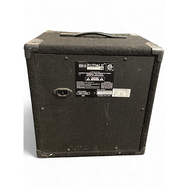Used Fender Rumble 15 15W 1X8 Bass Combo Amp