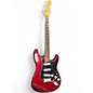 Used 1997 Fender American Standard Stratocaster Candy Apple Red Solid Body Electric Guitar thumbnail