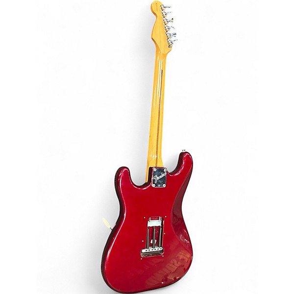 Used 1997 Fender American Standard Stratocaster Candy Apple Red Solid Body Electric Guitar
