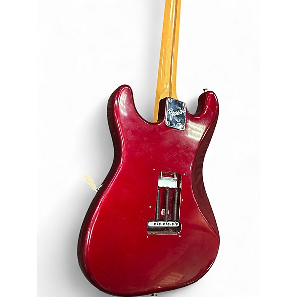 Used 1997 Fender American Standard Stratocaster Candy Apple Red Solid Body Electric Guitar