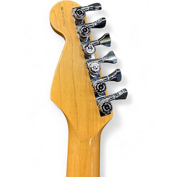 Used 1997 Fender American Standard Stratocaster Candy Apple Red Solid Body Electric Guitar