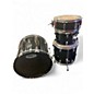 Used Sound Percussion Labs 4 Piece sp Black Drum Kit thumbnail
