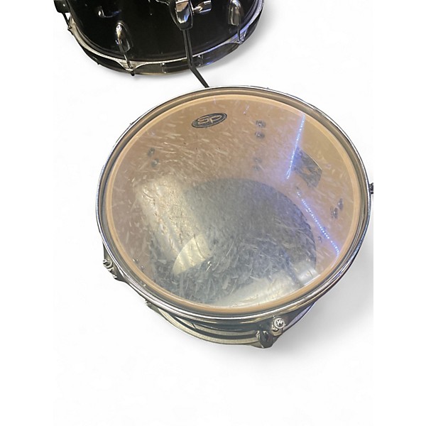 Used Sound Percussion Labs 4 Piece sp Black Drum Kit