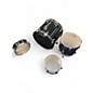 Used Sound Percussion Labs 4 Piece sp Black Drum Kit