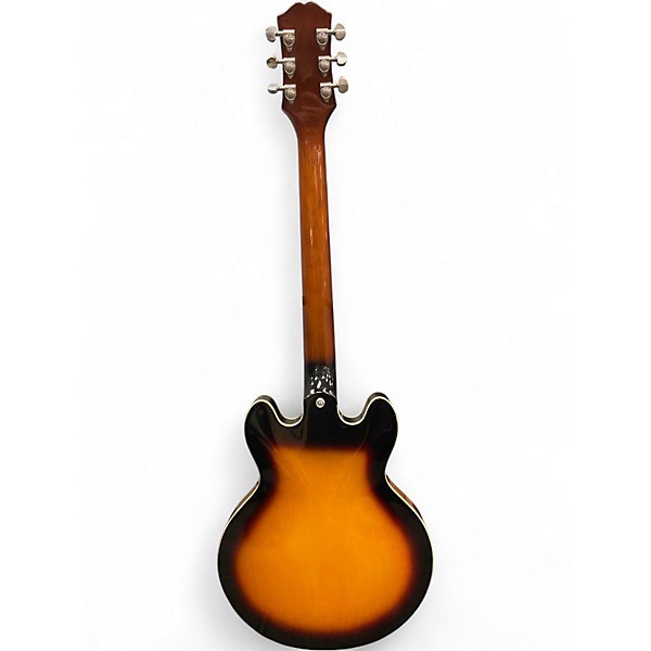Used Epiphone ES339 Tobacco Sunburst Hollow Body Electric Guitar